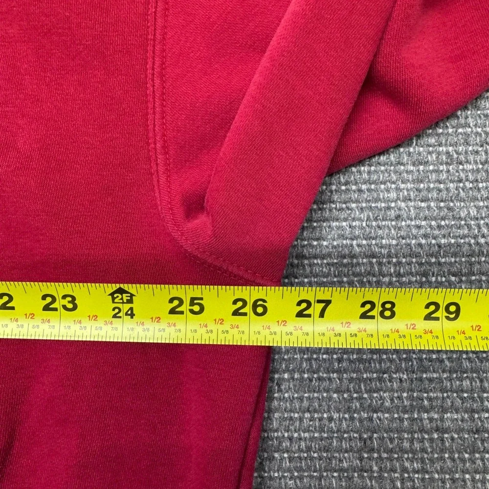 Jordan Mens Jumpman Fleece Pullover Hoodie Red XL Long Sleeve Sweatshirt